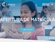 Tablet Screenshot of ccizamora.es